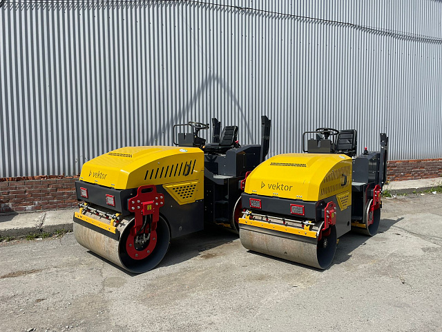 Виброкаток на Автодор