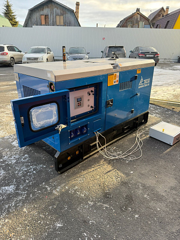 Монтаж дизельного генератора